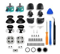 Controller 3D Analog Joystick Thumbstick Adjustable Resistor Replacement Repair Parts Joystick Sensor Module Game Joystick Assembly with Driver Kit Adjustable Resistor Stick Cap