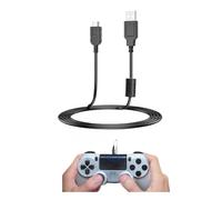 Controller Charger Cable for PS3 - Extra Long 6ft Mini USB Data Charging Cable with Magnetic Ring, Compatible with Sony PlayStation 3/PS3 Slim/PS Move Controllers, GoPro, Dash Cam, MP3 Players & More