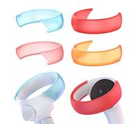 Controller Cover Compatible for Oculus/Meta Quest 2, Anti-Bumping Silicone Soft Ring Cover with Quest 2 Controller Protection. (2 pairs, Four colors)