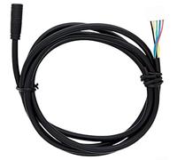 Controller Dashboard Cable for Xiaomi Electric Scooter 4Pro, Wireless Data Line Replacement Part, Lightweight Black Wire Harness for MI4 Controller Display Connection, 118cm Length