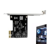 Controller Expansion Board - Port Adapter 12x5x3cm, Metal Cooling Plate, 3.0 Interface Card with Fast Data Transfer | Efficient System Upgrade