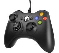 Controller for Xbox 360 PC, USB Gaming PC Controller for Xbox 360, Upgraded Design Ergonomic Cable Controller for Xbox 360 Slim and PC with Windows XP/Vista/7/8/8.1/10 Controller for Xbox 360 PC
