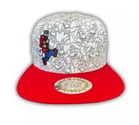 Controller Gear Official Nintendo Jumping Mario Cartoon, Red and White