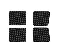 Controller Grip Cover Wear-resistant Trackpad Sticker Game Controller Skin Cover Skin Accessories Leather 2 Pairs Sticky Back Buttons Grip Accessories