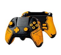Controller Grips for ManbaOne, Skin kit, Anti-Slip, Multi-Texture, Sweat Absorption, Pre-Cut Grip Tape, by SHADOW BOOLT (Yellow & Black, for ManbaOne)
