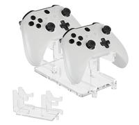 Controller Holder and Stand for Desk - Gaming Accessories, Transparent Acrylic Universal Bracket for Xbox and Most Controllers - Organization and Display