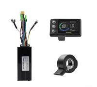 Controller Kit with S869 LCD Display, Tri-Mode Sine Wave 250W-2000W for 36V 48V E-For Bike and Scooter, Hall Sensor Self-Learning, Aluminium Alloy Case,(30A)