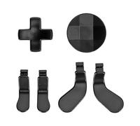Controller Metal D Pads Paddles, Stainless Steel Replacement Controller Parts, 4 Pcs Interchangeable Paddles for One Series 2 Model 1797