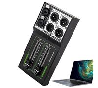 Controller Monitor Studio, Passive Volume Control - 1 Input 2 Volume Passive Controller - Lossless Control, Precise Audio Control for Stereo and Home Audio Studio