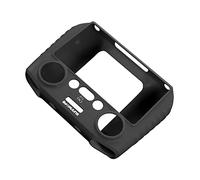 Controller Protective Cover Silicone Case with Sun Hood Sunshade Accessories for Mini 3 Pro DJI RC (Black-Without Hood)