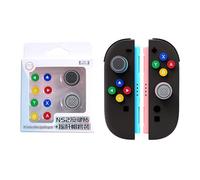 Controller Protective Silicone Caps Non-Slip Joystick Grips and Button Cushion Breathable for NSW2