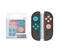 Controller Protective Silicone Caps Non-Slip Joystick Grips and Button Cushion Breathable for NSW2