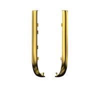 Controller Side Accent with Tabbed Attachment, Mirrored, Gold | Two Mirrored Curved Pieces, Coordinated Trim for Each Console Side, Lightweight Construction and Coverage