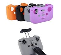 Controller Silicone Protective Cover for DJI RC N3 N2 N1 Silicone Case for DJI NEO/Air 3S/Mini 4 Pro Sleeve Protection Accessories (Orange)