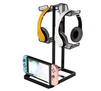 Controller Stand,Storage For Two Tiers Of Gear | Holder For Headset And Controllers | Para Vacaciones Y Uso Diario