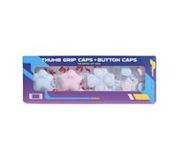 Controller Thumb Grips | Joystick Button Grip - Silicone Button Sticker Game Console Handle Covers for Travel Home Indoor Outdoor Kids Bedroom Play Adults Daily Stream