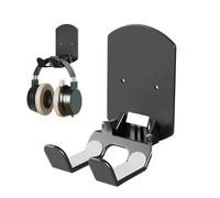 Controller Wall Mount, Heavy-Duty Holder, 3.54x2.36x0.98 Inches Folding Hook with No-Drill Design, ABS Material Build, Home Accessory with Easy Installation, Bedroom and Desk Use for Men and Women