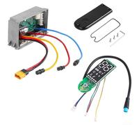 Controller with LCD Display Panel Assembly for Ninebot Max g30s Electric Scooter, Dashboard Cover Kit with ECO D S Modes, Wear-Resistant ABS Aluminum Alloy Parts,