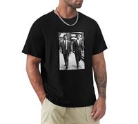 controlli Hugu The Kray Twins Brothers East London Gangster Prison Vintage Retro T Shirt Black 3XL