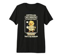 Controlling My Mouth is The Easy Part Premium T-Shirt