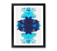 Controlling The Darkness Abstract Framed Print | A3 Black Framed Wall Art | Ready to Hang | Abstract Fantasy Picture | Living Room Bedroom Lounge Office