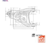 FEBI BILSTEIN 183802 Suspension arm