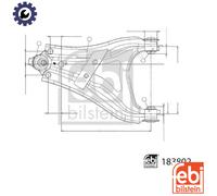 FEBI BILSTEIN 183802 Suspension arm