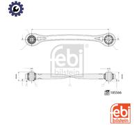 FEBI BILSTEIN 185566 Suspension arm