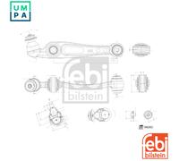 FEBI BILSTEIN 186262 Suspension arm