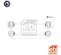 FEBI BILSTEIN 194672 Suspension arm