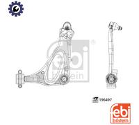 CONTROLTRAILING ARM WHEEL SUSPENSION 196497 FOR MERCEDES-BENZ MARCO/POLO VITO