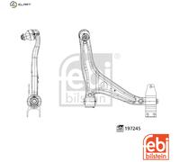 CONTROLTRAILING ARM WHEEL SUSPENSION 197245 FOR MERCEDES-BENZ B-CLASS/Sports