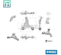 SWAG Autoteile Suspension arm 33 11 1585 for Volvo S60/V70 99-10