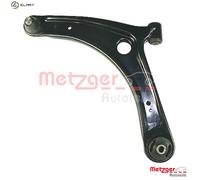 Wishbone Front Axle Left Control Arm 58069701 METZGER for MITSUBISHI CITROËN