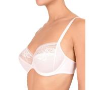 Conturelle 805822-577 Women's Secret Garden Shell Off-White Embroidered Underwired Full Cup Bra 32G