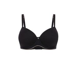 Conturelle by Felina 806810-4 Women's Pure Feeling Black Padded Underwired Spacer Bra 32G