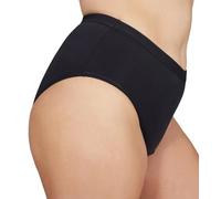 Conturve Period & Leakproof Bikini Underwear - Absorbent Protection & Comfortable Fit - Stay Confident & Stress-Free All Day | (Black-L)