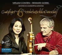 Contzen:Goebel - Mozart: Concerti Per Il Violino