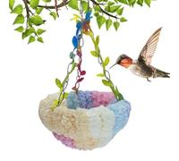 Conure Breeding Bed - Fleece Parrot, Bird Shelter | Comfort Aviary Nest Tent, Thick Hanging Sleep Hut, Warm Plush Rest Zone for Finch Parakeet Cockatiels Cage