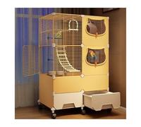 conure cage Luxury Villa Bird Cage for Parrots Complete New Type Birdhouse & Nest For Indoor Use