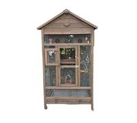 conure cage Luxury Villa Bird Cage for Parrots Complete New Type Birdhouse & Nest For Indoor Use