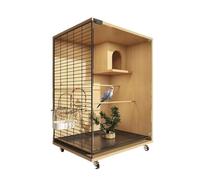 conure cage Luxury Villa Bird Cage for Parrots Complete New Type Birdhouse & Nest For Indoor Use