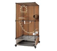 conure cage Luxury Villa Bird Cage for Parrots Complete New Type Birdhouse & Nest For Indoor Use