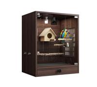 conure cage Ultimate Luxury Villa Parrot Cage New Birdhouse & Nest For Indoor Use