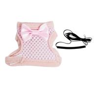 Conure Harness with Rope Escape Resistant Lightweight Adjustable Suit
