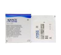 ConvaTec 3673282 AQUACEL Extra Hydrofiber Wound Dressing, 15x15cm (Pack of 5)