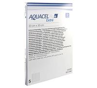 ConvaTec 3862679 Aquacel Ag+ Extra Dressing, 20 cm Width, 30 cm Length (Pack of 5)