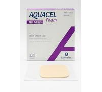 Convatec 99XX0502 Aquacel Foam Non-Adhesive Bandage, 10cm x 10cm, Pack of 10