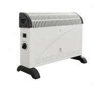 Belaco 2000W Electric Heater Portable Convector Heater 3 adjustable heat settings fast heating space heater free stand heater wall mounting heater including wall bracket Manual Thermostat Black heater