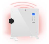 Convection Heater Space Electric Panel Convector Thermostat Timer 1000 W White